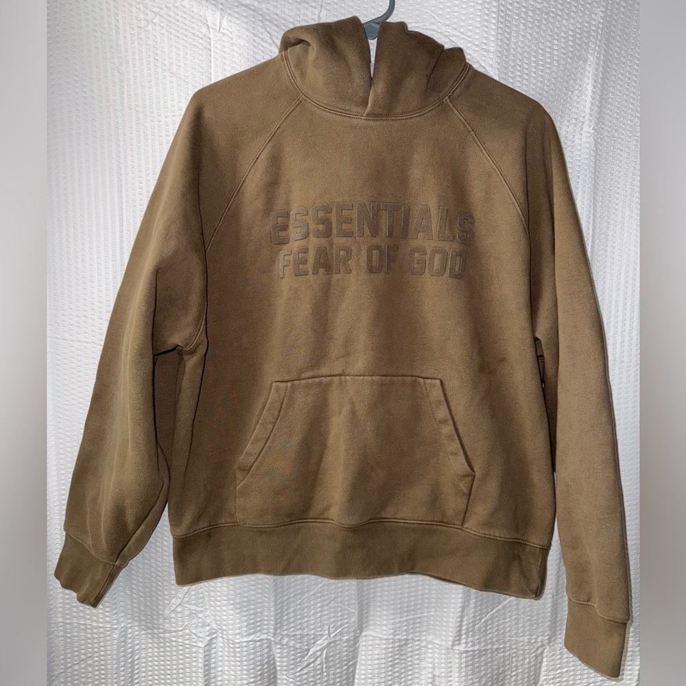Fear of God Essentials Wood Hoodie Size S